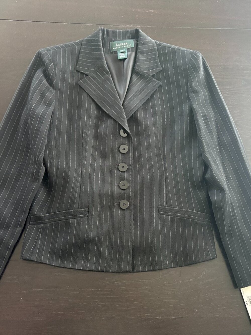 NEW  Vintage Womens Ralph Lauren Santa Fe Wool Blazer Suit Coat  Size 10